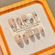 2296 Handmade removable nail patch for wearing nail art