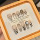 2172 2178 Miss Leopard Print handmade removable nail patches for wearing nail art