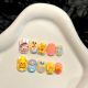 2151 Butter Bear handmade removable nail patch for wearing nail art