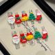 2384 Luxury Christmas handmade wearable nail removable nail patch