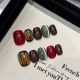 248 Autumn and winter vintage handmade removable nail patch for wearing nail art