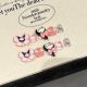C90 Children's nail handmade removable nail patch for wearing nail art