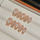 2088 Cinnamon Flower handmade removable nail patch for wearing nail art