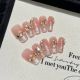 2475 Once upon a time in Paris Handmade removable nail patches for wearing nail art
