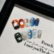 2427 Mocha pieces handmade removable nail patch for wearing nail art