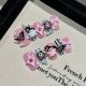 2377 Little Devil handmade removable nail patches for wearing nail art