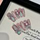 2436 Magic Purple Star handmade removable nail patch for wearing nail art