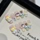 2408 2410 Holiday Beach Handmade wearable nail removable nail patches
