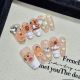 2348 2350 Kapibala handmade removable nail patches for wearing nail art