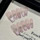 2379 Taro Wisteria handmade removable nail patch for wearing nail art