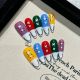 2364 Five color canvas shoes handmade removable nail patch for wearing nail art