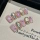 2280 Buccilati handmade removable nail patches for wearing nail art