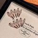2298 Cross drill handmade removable nail patch for wearing nail art