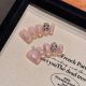 2282 Handmade removable nail patches for wearing nails by the Seine River