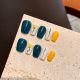2275 Morandi handmade removable nail patches for wearing nail art