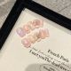 1810 Sweet floral handmade removable nail patch for wearing nail art