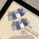 2130 Millennial Girl handmade removable nail patch for wearing nail art