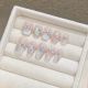 2121 Iris Spring edge handmade removable nail patch for wearing nail art