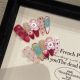 1931 Man eater Flower handmade removable nail patch for wearing nail art