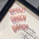 2043 2044 2045 Alice handmade removable nail patches for wearing nail art