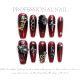 2019 Dark Girl handmade detachable nail patches for wearing nail art