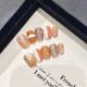 2003 Caramel Smudge handmade removable nail patch for wearing nail art