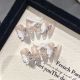 1984 Rose Forest handmade removable nail patches for wearing nails