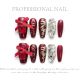 1418 Gold Dragon relief handmade removable nail patch for wearing nail art