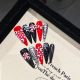 1978 Long Water Drop handmade removable nail patch for wearing nail art