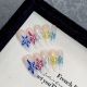 1941 Spice Starfish handmade removable nail patch for wearing nail art