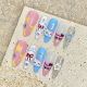 1918 Cartoon Katie handmade wearable nail removable nail patches