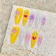 1917 Frappuccino handmade wearable nail removable nail patches