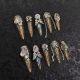 1878 Cross border punk handmade wearable nail detachable nail patches
