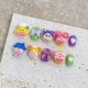 1850 Sausage Mouth Girl handmade removable nail patch for wearing nail art