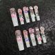 1844 Barbie handmade removable nail patch for wearing nail art