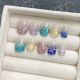 1779 1796 Sequin Nail art Handmade removable nail patch for wearing nail art
