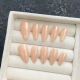 1795 Hand made detachable nail patch with nude powder