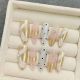 1786 Polka Dot dress handmade nail art removable nail patch