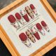 【2273】New Chinese Style Wedding Nail Kit Shiny 