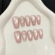【1139】Pink Prado Nail Kit Shiny Pink Decor & DIY Luxury Accessories
