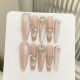 【1119】Roman Holiday Nail Kit Shiny Retro Patterns & DIY Classic Accessories