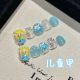 【C91】Kids' Nails DIY Cute Patterns & Shiny Child-Safe Art Kits