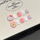 【C90】Kids' Nails DIY Cute Decor & Shiny Safe Accessories for Children