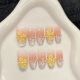 【1969】Misty Garden Nail Set Shiny Garden Patterns & DIY Mysterious Fog Accessories