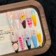 【1808-2566】Ice Sculpture Water Lily Nail Art DIY Lily Patterns & Shiny Frosted Decor