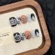 【1769】Apple Alarm Clock Nail Kit Shiny Apple Decor & DIY Cute Clock Accessories