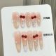 【390-392】Love Bubble Nail Set Shiny Sweet Bubbles & DIY Romantic Art Kits