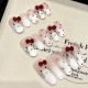 【2754-2758-2760】Velvet KT Cat Nail Art DIY KT Decor & Shiny Velvet Accessories