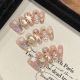 【2688-2691-2695】Butterfly Fireworks Nail Kit Shiny Butterfly Decor & DIY Sparkle Accessories