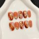 【1949】Smudged Gold Foil Nail Art DIY Gold Foil Decor & Shiny Metallic Accessories
